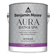 AURA® Bath & Spa Waterborne Interior Paint - Matte Finish 0532